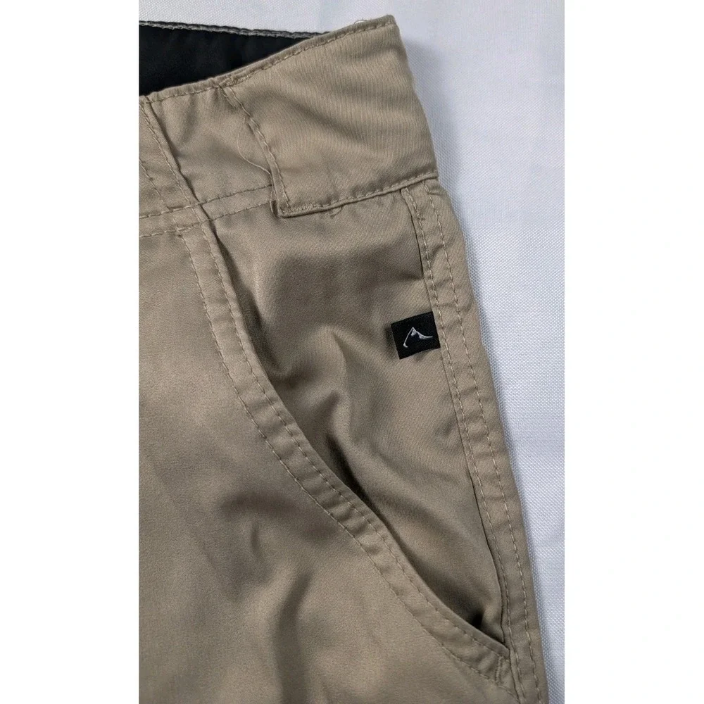 Denali Men's Cargo Shorts Size 36 Sandstone Performance Stretch Hiking